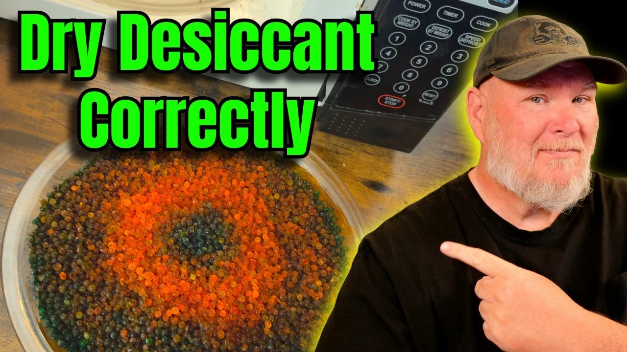 How to Dry your Silica Desiccant Correctly! (Use a Microwave)