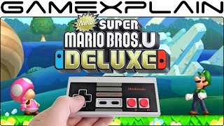 Does the Switch's NES Controller Work With New Super Mario Bros. U Deluxe? (& GameCube Controller!)