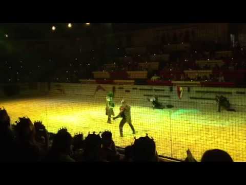 2013 Mid evil Black and White Jouster Fight
