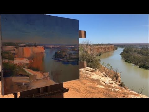 HOW TO PAINT RIVER REFLECTIONS - PLEIN AIR