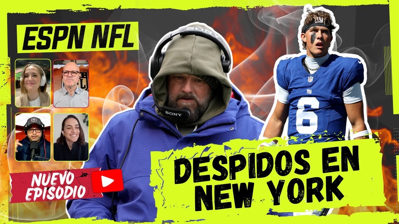 LOS NEW YORK GIANTS DESPIDIERON a Brian Daboll, NO SUPO CUIDAR a JAXSON DART | ESPN NFL