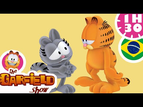 😼Garfield e Nermal: melhor inimigos!😼 - Compilação HD