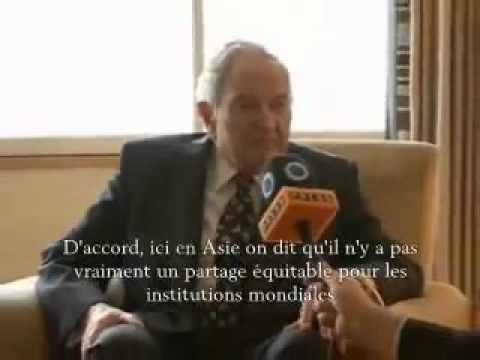 David Rockefeller face à Benjamin Fulford 2/4