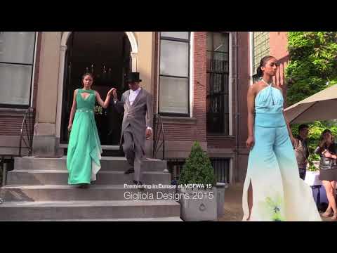 Gigliola Gomez   Mercedes Benz Fashion Week Amsterdam   Private viewingyoutube com