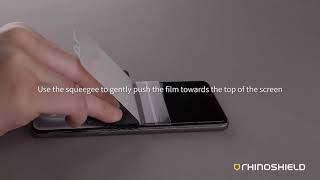 RhinoShield Impact Flex Apple iPhone 12 Pro Max Screen Protector video