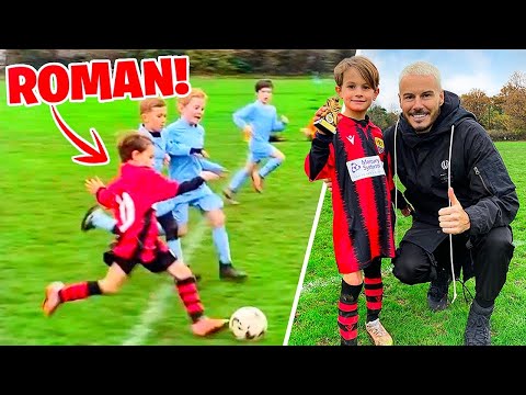 ROMAN’S FIRST EVER GAME | MAN OF THE MATCH! ⚽️🏆