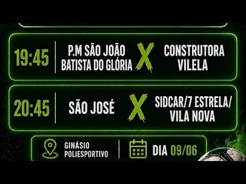 Copa Regional Sicoob de Alpinopolis - Bom Jesus da Penha x Bom Jesus dos Campos