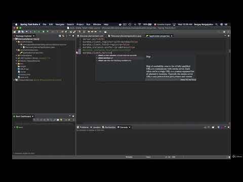 018 Configure project as Eureka Server
