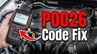 How To Fix P0026 Code | Intake Valve Control Solenoid - Circuit Range Performance Fix
