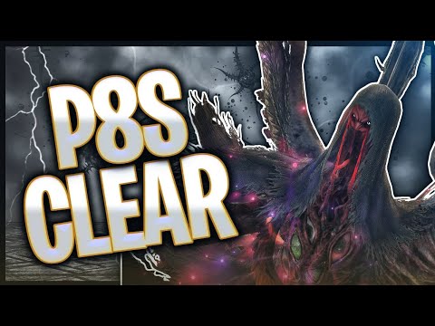 【FFXIV】P8S P2 Clear @ 7:34 ~ AST POV (7,327 rDPS)