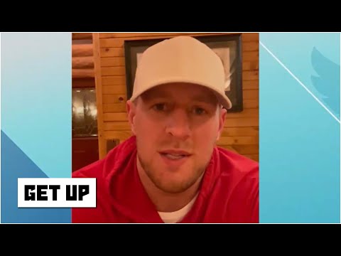 J.J.Watt宣佈他被德州人隊釋放｜起床 (J.J. Watt announces he's been released by the Texans | Get Up)