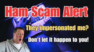 Don't fall for this! They tried to impersonate me and scam others selling ham radios on Facebook