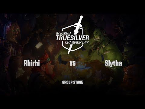 [RU] Rhirhi vs Slytha | Insomnia TrueSilver Championship | Group Stage