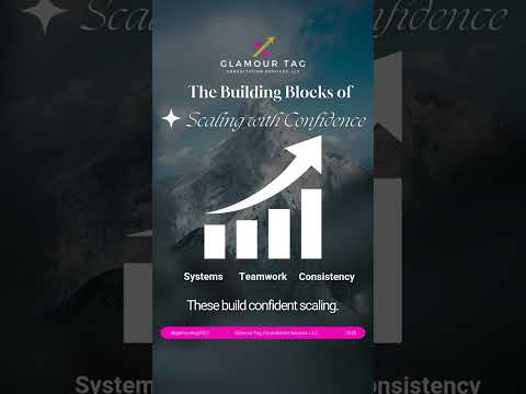 The Building Blocks of Scaling with Confidence | Systems, Teamwork & Consistency for Business Growth