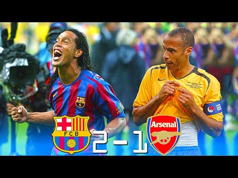 Barcelona 2 - 1 Arsenal (Ronaldinho x Henry) ● Final UCL 2006 | Extended Highlights & Goals