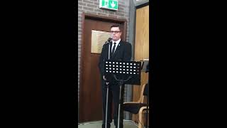 My Way sung in the crematorium