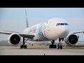 Boeing 777-300ER high power engine run 