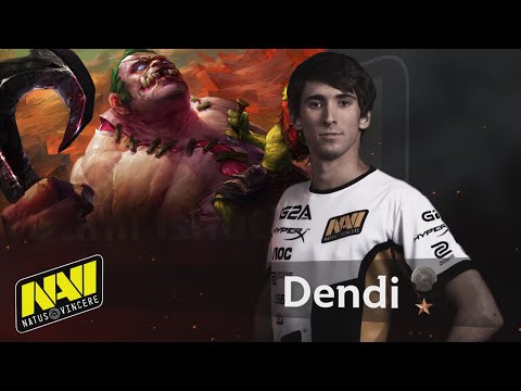 Dendi (Pudge) vs 7mad Gameplay Dota 2