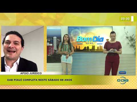 BOM DIA NEWS 24 04 20  OAB-PI completa 88 anos neste sábado, 25