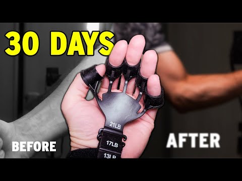 30 Days Of Using Cheapest Finger Gripper - Results: Veins Transformation, Forearm Strength | Review