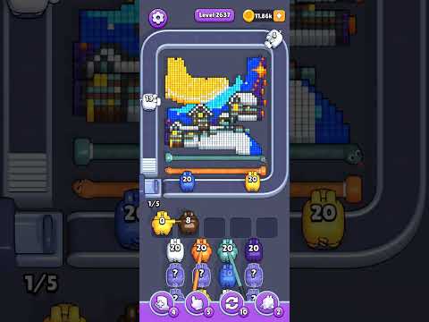 Pixel Flow Level 2637 Walkthrough