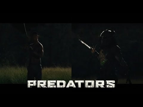 Predators - Hanzo vs Falconer Predator [HD]