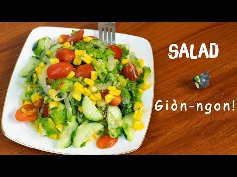 Salad trộn rau củ