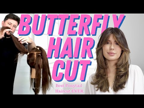 The BEST BUTTERFLY haircut TREND you'll see in 2023