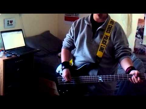 Ramones--Blitzkrieg Bop (Bass Cover Re-Make)