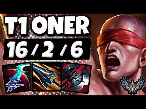 T1 Oner Lee Sin vs Viego [ Jungle ] Patch 25.13 Korea Challenger