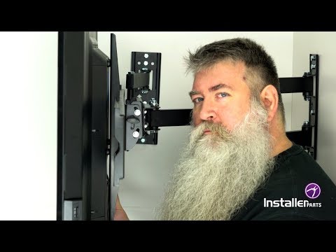 InstallerParts Episode 17 - Corner TV Wall Mount With Tilt And Swivel