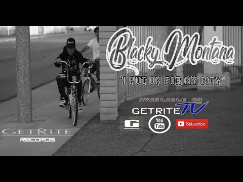 Blacky Montana - I Put On For My City (Official Music Video) Directed By Bullet On The Beat