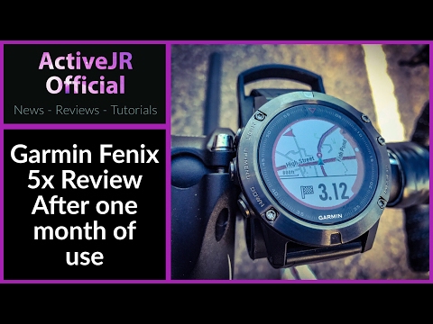 Garmin Fenix 5x review // one month of use // best fitness watch 2017