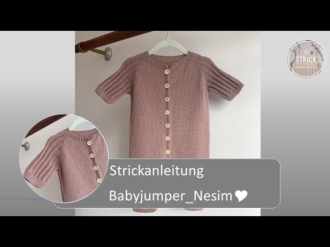 curly.strik.sisters | Babyjumper Nesim | Tutorial | diy | Anfänger geeignet