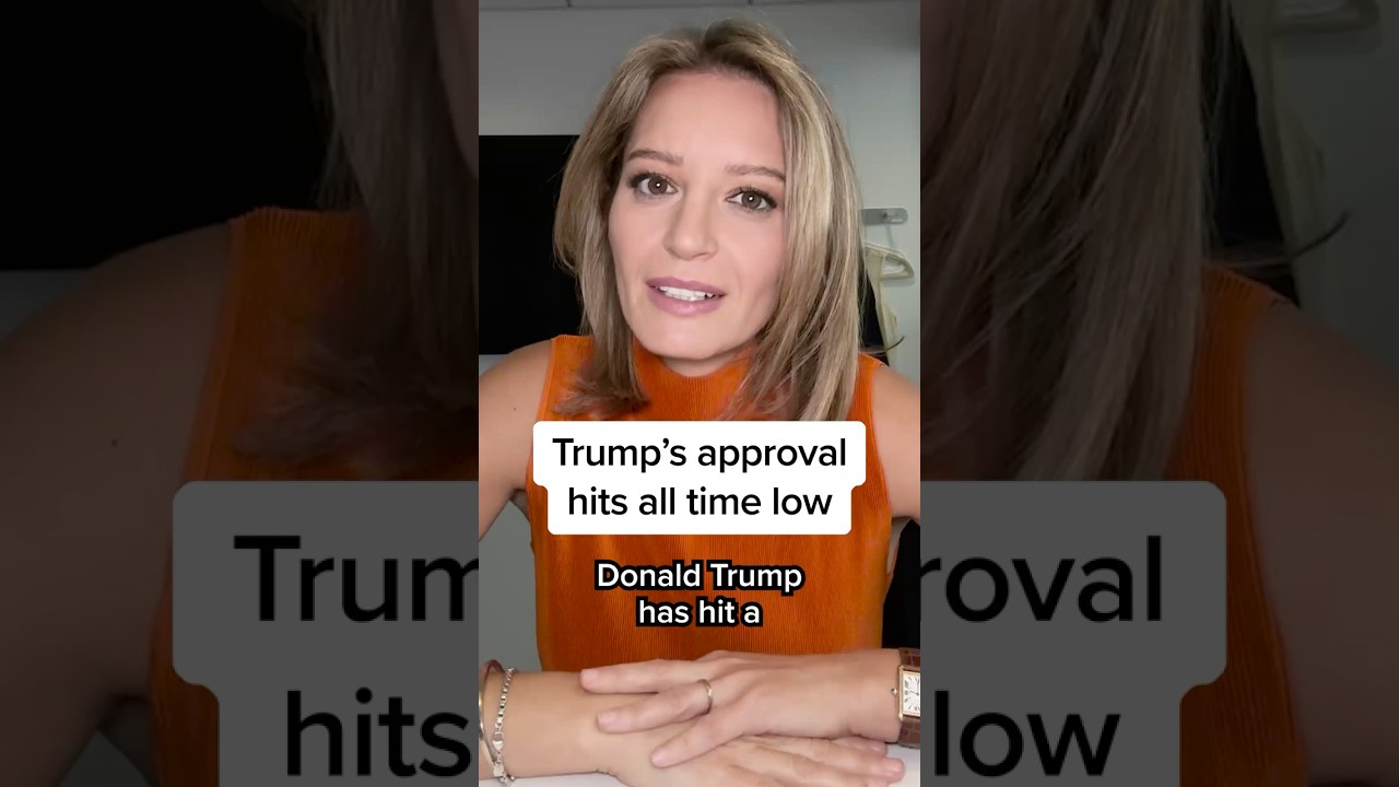 Trump’s approval hits all time low
