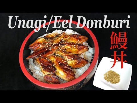Unagi/eel Donburi/bowl   米国発・うなぎ丼ぶり