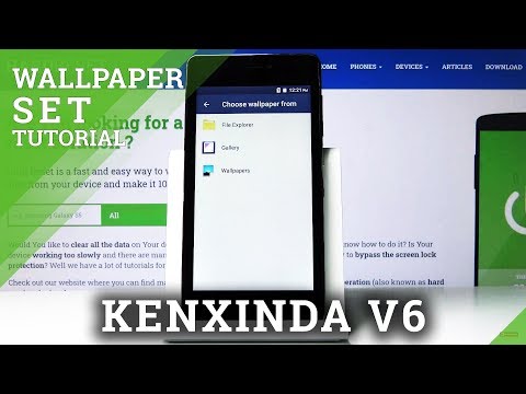 How to Change Wallpaper in KENXINDA V6 – Refresh Screen