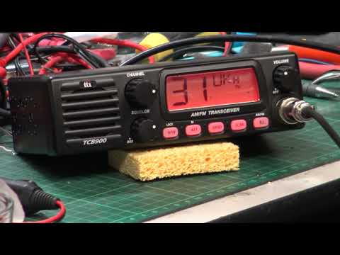 TTI TCB900 UK CE MultiNorm CB radio (mobile) - On The Air Test