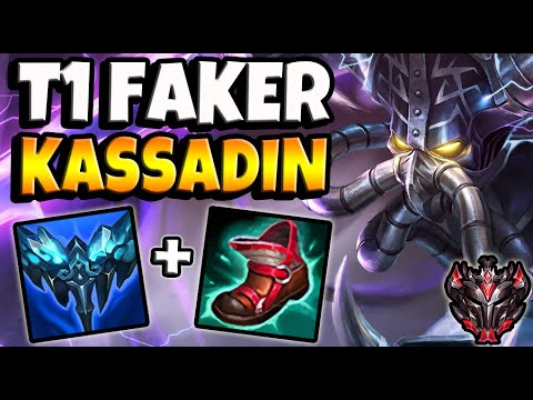 T1 Faker KASSADIN vs SYLAS [ MID ] Patch 11.5 Ranked Korea ✅