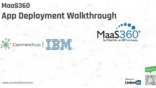 MaaS360 VPP App Deployment | How to Add Apps from Apple Business Manager (ABM)