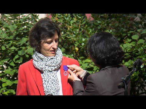 Christiane Jedryka-Taylor's Palmes Academiques Ceremony