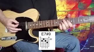 MARCHING POWDER GUITAR LESSON - How To Play MARCHING POWDER By Tommy Bolin