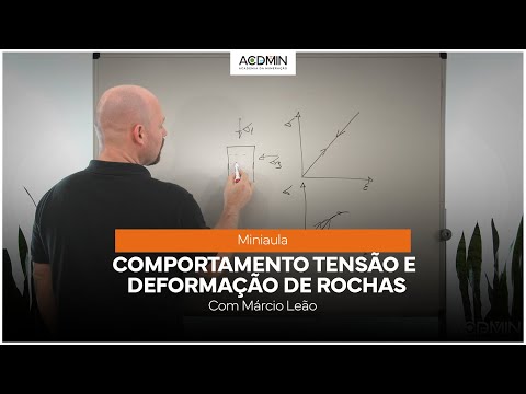 Márcio Leão Explica: Comportamento tensão e deformação de rochas