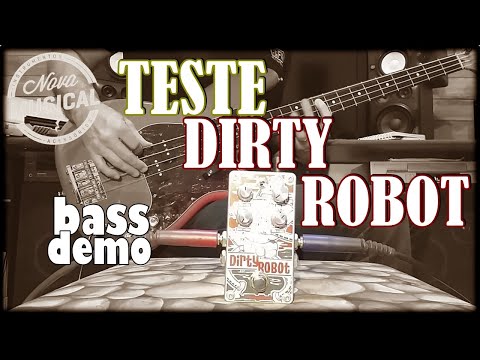 Digitech Dirty Robot Synth Bass - Teste no Contrabaixo
