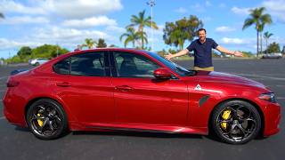 The 2017 Alfa Romeo Giulia Quadrifoglio Is a Bargain Fast Sedan thumbnail