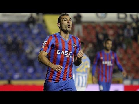 David Barral - goles temporada 2014-2015 (LEVANTE UD)