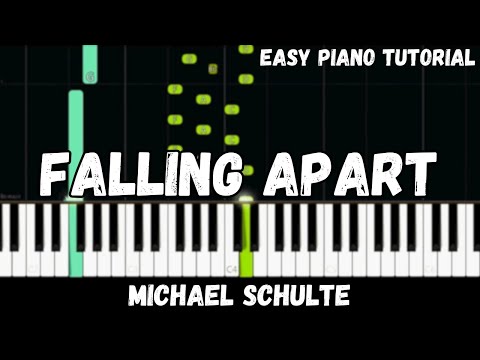 Michael Schulte - Falling Apart (Easy Piano Tutorial)
