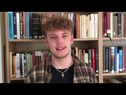 Algot berättar om Strandhems bibelskola