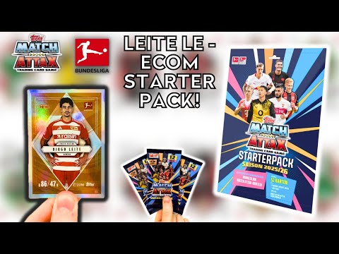 DIOGO LEITE LIMITED EDITION CARD! | TOPPS MATCH ATTAX BUNDESLIGA 2025/26 | ECOM STARTER PACK OPENING