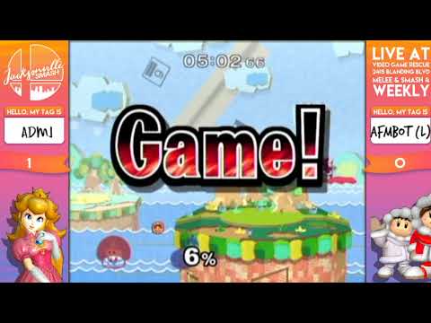 Jacksonville Smash Weekly 6/7/18 - ADMJ(Peach) vs. Afmbot(ICs) Grand Finals